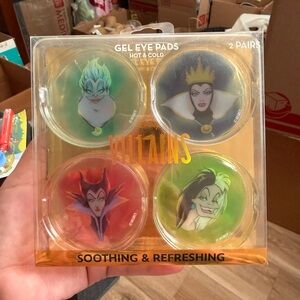 Disney Villains Gel Eye Pads - Green, Black, and Red